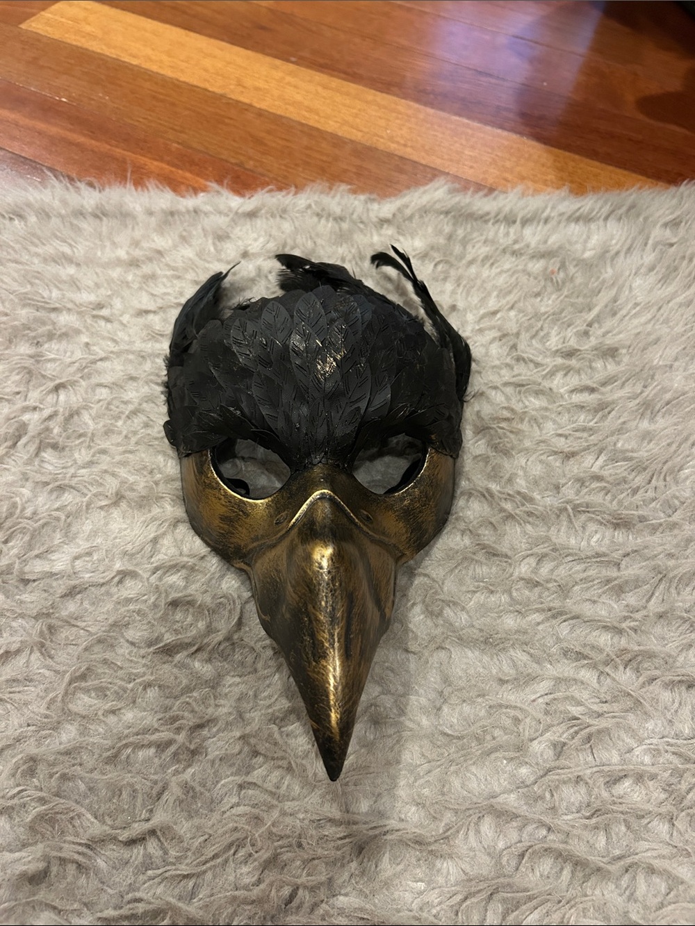 Spirit Halloween Adult Masquerade Plaque Black And Gold Halloween Mask
